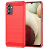 Image de Coque pour Samsung Galaxy A13 4G / 5G - housse etui silicone gel carbone + film ecran - ROUGE