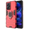 Image de Coque pour Xiaomi Redmi Note 12 Pro+ Plus 5G - housse etui rigide anti choc + verre trempe - ROUGE
