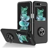 Image de Coque pour Samsung Galaxy Z Flip 5 5G - housse etui rigide bague anti choc magnetique - NOIR