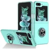 Image de Coque pour Samsung Galaxy Z Flip 5 5G - housse etui rigide bague anti choc magnetique - BLEU CLAIR