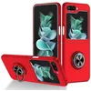 Image de Coque pour Samsung Galaxy Z Flip 5 5G - housse etui rigide bague anti choc magnetique - ROUGE