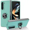 Image de Coque pour Samsung Galaxy Z Fold 5 5G - housse etui rigide bague anti choc magnetique - BLEU CLAIR
