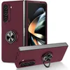 Image de Coque pour Samsung Galaxy Z Fold 5 5G - housse etui rigide bague anti choc magnetique - ROUGE BORDEAUX