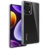 Image de Coque pour Xiaomi Poco F5 5G / Redmi Note 12 Turbo - housse etui silicone gel fine + verre trempe - TRANSPARENT TPU