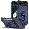 Image de Coque pour Google Pixel 8 5G - housse etui rigide anti choc + film ecran - BLEU FONCE