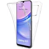 Image de Coque pour Samsung Galaxy A15 4G / 5G - housse etui silicone gel fine 360 integrale (avant et arriere) + film ecran - TRANSPARENT