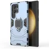 Image de Coque pour Samsung Galaxy S24 Ultra 5G - housse etui rigide anti choc + verre trempe - BLEU FONCE