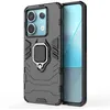 Image de Coque pour Xiaomi Redmi Note 13 Pro 5G / Poco X6 5G - housse etui rigide anti choc + film ecran - NOIR