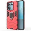 Image de Coque pour Xiaomi Redmi Note 13 Pro 5G / Poco X6 5G - housse etui rigide anti choc + verre trempe - ROUGE