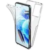 Image de Coque pour Xiaomi Redmi Note 13 5G - housse etui silicone gel fine 360 integrale (avant et arriere) + film ecran - TRANSPARENT