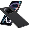 Image de Coque pour Xiaomi Redmi A3 / Poco C61 4G - housse etui silicone gel fine + verre trempe - NOIR