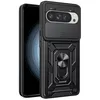 Image de Coque pour Google Pixel 9 et 9 Pro 5G 5G - housse etui rigide anti choc + verre trempe - NOIR