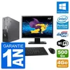 Image de PC Fujitsu E500 DT Ecran 19" Intel G630 RAM 4Go Disque 500Go Windows 10 Wifi en occasion ou reconditionné