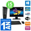 Image de PC Fujitsu E500 DT Ecran 27" Intel i5-2400 RAM 16Go Disque 1To Windows 10 Wifi en occasion ou reconditionné