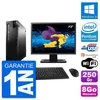 Image de PC Lenovo M93p SFF Ecran 19" Intel G3220 RAM 8Go Disque 250Go Windows 10 Wifi en occasion ou reconditionné