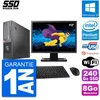 Image de PC Fujitsu E920 DT Ecran 19" Intel G3220 RAM 8Go SSD 240Go Windows 10 Wifi en occasion ou reconditionné
