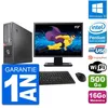 Image de PC Fujitsu E920 DT Ecran 19" Intel G3220 RAM 16Go Disque 500Go Windows 10 Wifi en occasion ou reconditionné