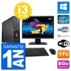 Image de PC Fujitsu E920 DT Ecran 19" Intel i3-4130 RAM 8Go Disque 1To Windows 10 Wifi en occasion ou reconditionné