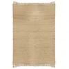 Image de Tapis - Home Deco Factory - Jute - Franges - Marron