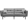Image de Canapé - Home Deco Factory - Convertible - Gris