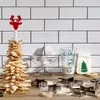 Image de Coffret Dessert - LILY COOK - Sapin de Noël - Gourmand - Étoiles - Marron et argent