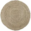 Image de Tapis - HOME DECO FACTORY - Rond - Jute - Marron