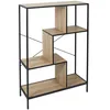 Image de Etagere - Home Deco Factory - Edison - Industriel - Vintage - Noir Et Marron