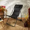 Image de Transat - Home Deco Factory - Corfou - Pliant - Noir
