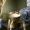 Image de Bougie - HOME DECO FACTORY - Parfumée - Martelée - Dorée
