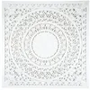 Image de Décoration Murale - Home Deco Factory - Moulure - Blanc - 80 X 80 Cm