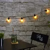Image de Guirlande Lumineuse - HOME DECO FACTORY - 10 LEDs - Luminaire dExtérieur - Transparent et Noir