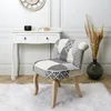 Image de Fauteuil - Home Deco Factory - Eleonor - Patchwork - Gris Et Multicolore