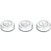 Image de Lot de 3 Lampes à Led Push 7cm Blanc