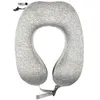 Image de Coussin De Voyage - Jet Lag - Enroulable - Mémoire De Forme - Gris