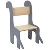 Image de Chaise Enfant - Home Deco Kids - Dino - Confortable - Gris Et Marron