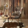 Image de Fauteuil Patchwork Helsinki 100cm Marron