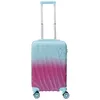 Image de Valise Cabine - JET LAG - Bicolore - Rigide - Bleu et Rose