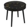 Image de Table Dappoint - Home Deco Factory - Lounge - Horloge - Silencieuse - Marron Et Noir