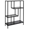 Image de Etagere - Home Deco Factory - Edison - Verre Fume - Noir