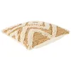 Image de Coussin - Home Deco Factory - Jute Et Coton - Beige - 40 X 40 Cm