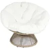 Image de Fauteuil - Home Deco Factory - Cancun - Filiaire - Beige