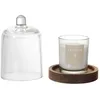 Image de Bougie - HOME DECO FACTORY - Softness - Parfumée - Sous cloche - Multicolore