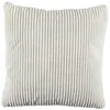 Image de Coussin - HOME DECO FACTORY - Grosse Côtes Flanelle - Confort - Blanc Gris Rouge
