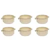 Image de Lot de 6 Bols à Soupe Vlora 8cm Beige