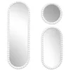 Image de Miroir - Home Deco Factory - Corfu - élégant - Blanc - H75 Cm