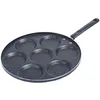 Image de Crêpière - LILY COOK - 7 Trous D30cm - Multi Compartiments - Noir