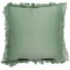Image de Coussin Déco Déhoussable Gaufré 40x40cm Vert Sauge