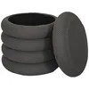 Image de Pouf - Home Deco Factory - Atome - Rangement - Gris