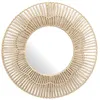 Image de Miroir Rond - Home Deco Factory - Marron - 50 Cm