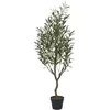 Image de Plante Artificielle - Home Deco Factory - Olivier - Réaliste - Vert